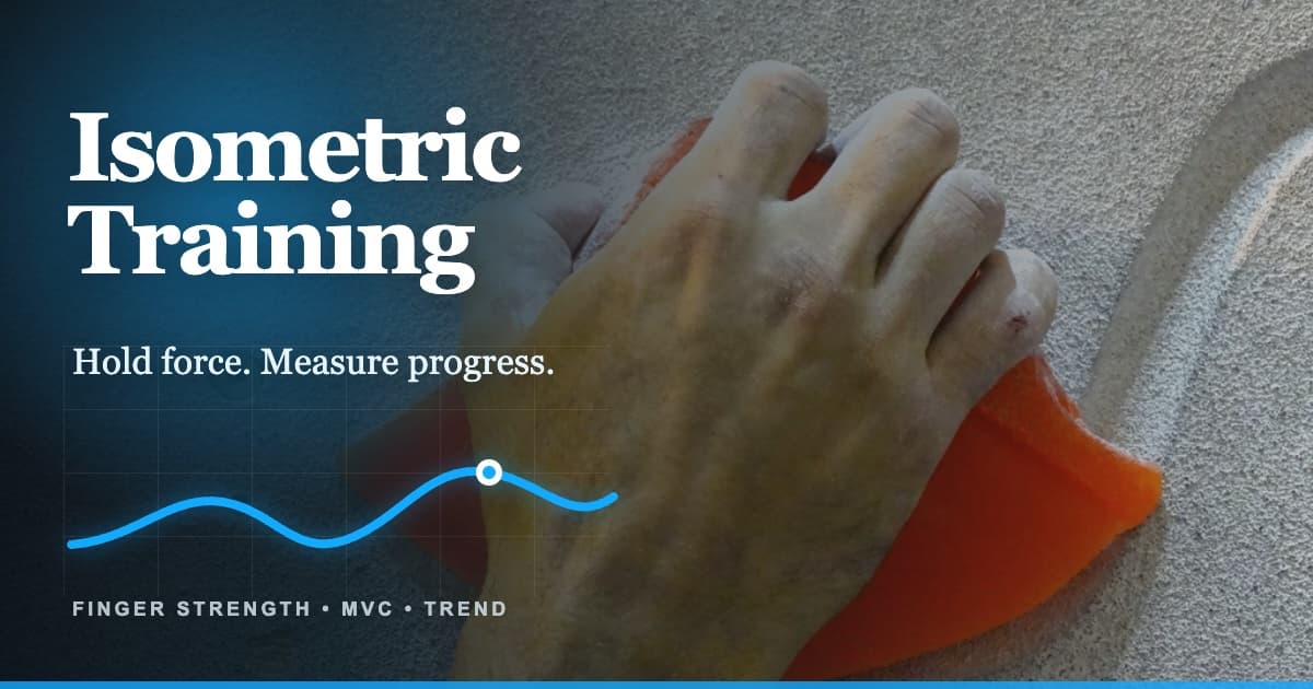 Isometric Training: Meaning, Benefits, Examples, and How Climbers Can Measure It